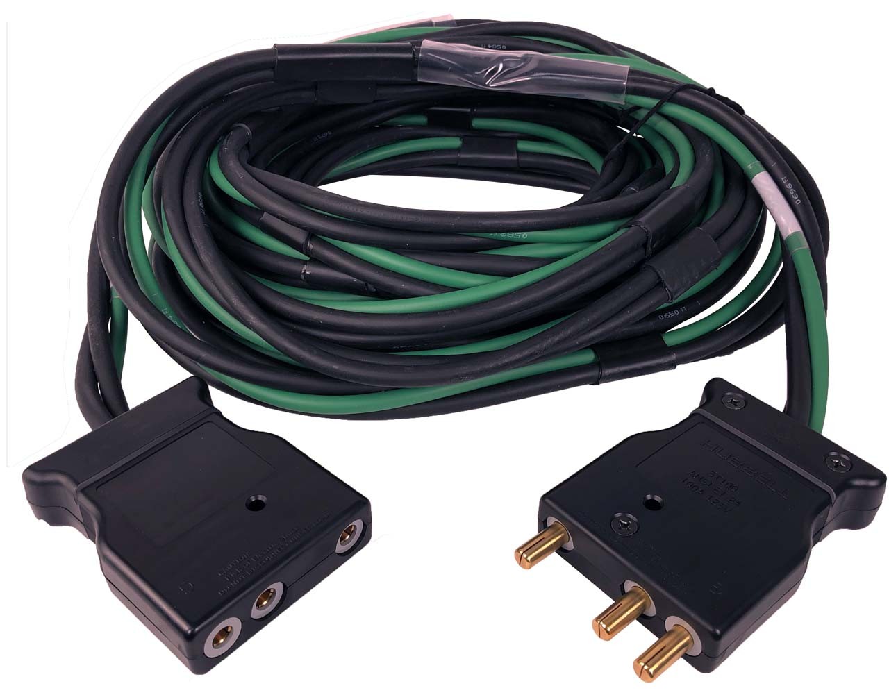 Lex BEH206L-50-220 100A 250 VAC Stage Pin (Bates) Extension, 50ft