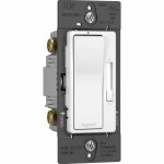 Legrand RHCL453PW Radiant Single Pole/3-Way CFL/LED Dimmer - 450 Watts - White