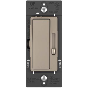 Legrand RHCL453PNICCV4 Radiant 450 Watt Single Pole/3-Way LED/CFL Dimmer Switch - Dark Bronze
