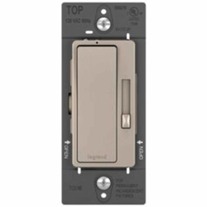 Legrand RH703PNICCV4 Radiant Single Pole/3-Way Incandescent Dimmer - 700 Watts - Nickel