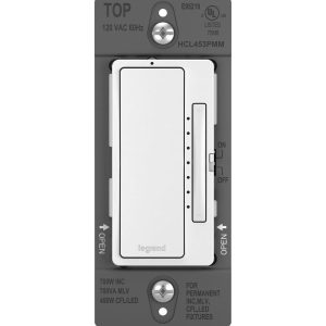 Legrand HCL453PMMW Radiant 3-Way/Multi-Location CFL/LED Dimmer - 450 Watts - White