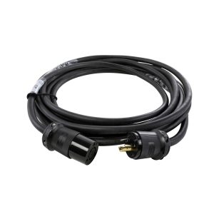Lex PE700J-10-L520 10ft Twist Lock 12/3 SJO Extension Cable, L5-20, Junior Service