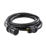 Lex PE7000-10-L620 NEMA L6-20 Locking Extension - SOOW Cable, 10ft