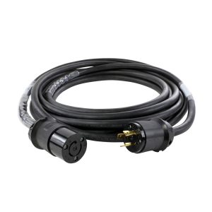 Lex PE7000-25-L620 NEMA L6-20 Locking Extension - SOOW Cable, 25ft
