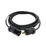 Lex PE700J-100-L620 NEMA L6-20 Extension - SJOOW Cable, 100ft