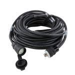 Lex PE105-50-L2130-WG-BLK NEMA L21-30 Weather-Resistant Extension, 50ft