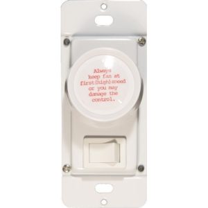 Morris 82621 Wh 3-Way Rotary Fan Control