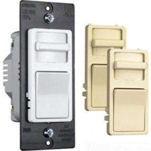 Legrand WSLV703PTC Pass & Seymour Single Pole/3-Way LED/MLV Dimmer - 700 Watts - Ivory/Light Almond/White