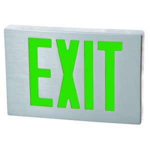 Morris 73383 Xtra Plate Grn Lett Al(F) Cast