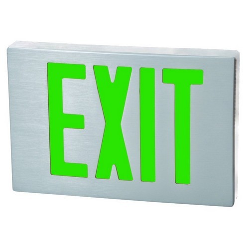 Morris 73383 Xtra Plate Grn Lett Al(F) Cast