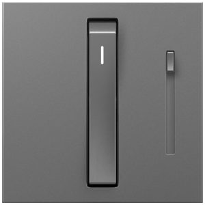 Legrand ADWR703HM4 Adorne Single Pole/3-Way 700-Watt Incandescent/Halogen Whisper Dimmer Switch - Magnesium