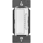 Legrand WNRL50WH Radiant 700-Watt Single Pole/3-Way/Multi-Location Smart Tru-Universal Dimmer With Netatmo - Matte White