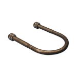 nVent Caddy 150M1600PL Standard U-Bolt Steel Plain 16in Pipe