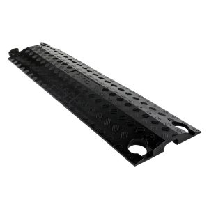 Lex CC1-20/45-BLK CableGuard™ Single Channel Cable Cover Large, black Custom logos