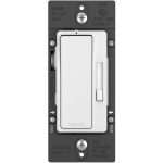 Legrand RH4FBL3PW Radiant Single Pole/3-Way 0-10V LED/Fluorescent Dimmer - 120-277V - White