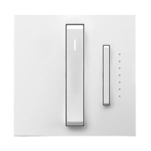 Legrand ADWRRRW1 Adorne RF Smart Whisper Wi-Fi Ready Remote Dimmer - White