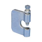 nVent Caddy 2000037EG C-Clamp Steel 3/8in Rod 3/4in Max Flange