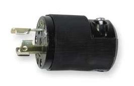 Lex HBL4720CBK 15A 125V, NEMA L5-15, Plug All Black