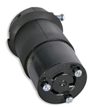 Lex HBL2313BK 20A 125V, NEMA L5-20, Connector All Black