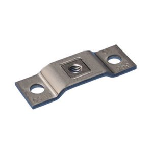 nVent Caddy 3650037PL Plain Steel Wall or Ceiling Plate 3/8in Rod
