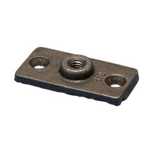 nVent Caddy 365M0037CP Malleable Iron Wall or Ceiling Plate 3/8in Rod