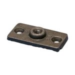 nVent Caddy 365M0037EG Malleable Iron Wall or Ceiling Plate 3/8in Rod