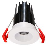 Lotus LED-1-S7W-5CCT-1RRWH 2" Recessed LED 7W, 5CCT 480 lm 120V Round White 38° Type IC Air Tight Wet CRI 90+