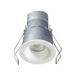 Lotus LED-1-S6W-30K-T1-R-WH 2" Mini Recessed, LED Round White 24V AC/DC 6W 3000K 480 lm 38° Type IC Air Tight Damp CRI 90+