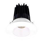 Lotus LED-2-S8W2-27K-2RRWH-2RTWH 2" Recessed 8W LED 2700K 580 lm 38° Type IC Damp Air-Tight ES T24 CRI 90+