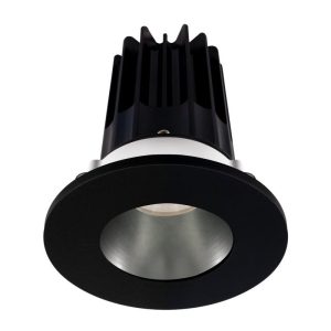 Lotus LED-2-S8W2-27K-2RRCH-2RTBK 2" Recessed 8W LED 2700K 580 lm 38° Type IC Damp Air-Tight ES T24 CRI 90+