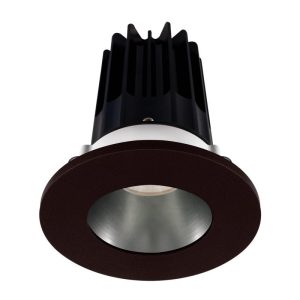 Lotus LED-2-S8W2-27K-2RRCH-2RTBZ 2" Recessed 8W LED 2700K 580 lm 38° Type IC Damp Air-Tight ES T24 CRI 90+