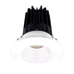 Lotus LED-2-S8W2-30K-2RRWH-2RTWH 2" Recessed 8W LED 3000K 600 lm 38° Type IC Damp Air-Tight ES T24 CRI 90+