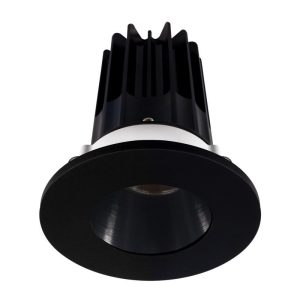 Lotus LED-2-S8W2-30K-2RRBK-2RTBK 2" Recessed 8W LED 3000K 600 lm 38° Type IC Damp Air-Tight ES T24 CRI 90+