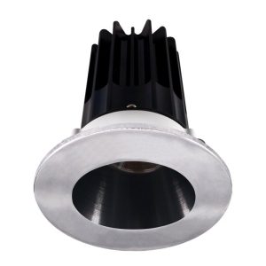 Lotus LED-2-S8W2-30K-2RRBK-2RTCH 2" Recessed 8W LED 3000K 600 lm 38° Type IC Damp Air-Tight ES T24 CRI 90+