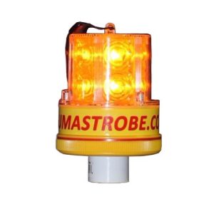 LUMASTROBE LX-18-SFM LED 1" STROBE WARNING LIGHT W/ SOCKET FLANGE