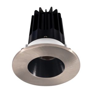 Lotus LED-2-S8W2-40K-2RRBK-2RTBN 2" Recessed 8W LED 4000K 620 lm 38° Type IC Damp Air-Tight ES T24 CRI 90+