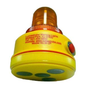 LUMASTROBE M-2P-S PORTABLE STROBE BEACON STANDARD MAGNETIC BASE