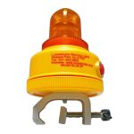 LUMASTROBE M-2P-RM PORTABLE STROBE BEACON RAIL MOUNT BASE