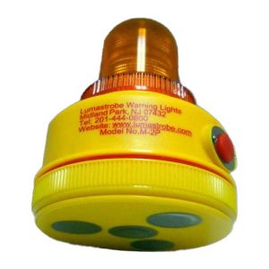 LUMASTROBE M-2P-S-PK 6-PACK XENON WARNING STROBE BEACON WITH STANDARD MAGNETIC BASE