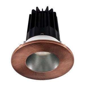 Lotus LED-2-S8W2-40K-2RRCH-2RTCP 2" Recessed 8W LED 4000K 620 lm 38° Type IC Damp Air-Tight ES T24 CRI 90+