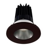 Lotus LED-2-S15W-27K-2RRCH-2RTBZ 2" Recessed 15W LED 2700K 980 lm 38° Type IC Damp Air-Tight ES T24 CRI 90+