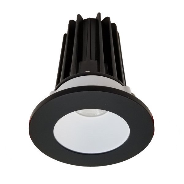 Lotus LED-2-S15W-40K-2RRWH-2RTBK 2" Recessed 15W LED 4000K 1020 lm 38° Type IC Damp Air-Tight ES T24 CRI 90+