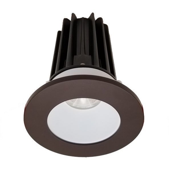 Lotus LED-2-S15W-40K-2RRWH-2RTBZ 2" Recessed 15W LED 4000K 1020 lm 38° Type IC Damp Air-Tight ES T24 CRI 90+