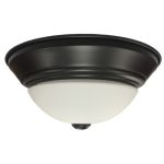 Morris 72207 E Bay Ceilng Bronze 17W 4000K 13"