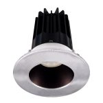 Lotus LED-2-S15W-5CCT-2RRBZ-2RTCH 2" Recessed 15W LED 5CCT 1000 lm 38° Type IC Wet Air-Tight ES T24 CRI 90+