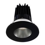 Lotus LED-2-S15W-5CCT-2RRCH-2RTBK 2" Recessed 15W LED 5CCT 1000 lm 38° Type IC Wet Air-Tight ES T24 CRI 90+