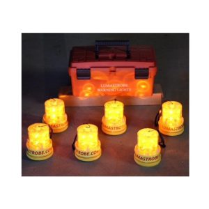 LUMASTROBE LX-18-S-PK 6-PACK STROBE WARNING LIGHT STANDARD MAGNETIC BASE