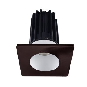 Lotus LED-2-S8W2-30K-2RRAK-2STBZ 2" Recessed 8W LED 3000K 600 lm 38° Type IC Damp Air-Tight ES T24 CRI 90+