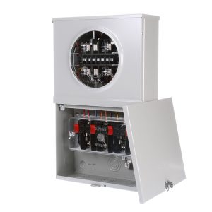 SIEMENS 9837-0974 Talon 13-Jaw Ringless Solid Cover PW CT Socket Meter Mounting Equipment