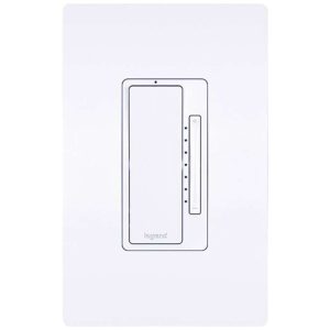 Legrand HKRL60WH Radiant Smart Remote Dimmer with HomeKit Technology - White